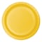 Touch Of Color 9" School Bus Yellow Paper Plates 240 PK 471021B - alternate 1